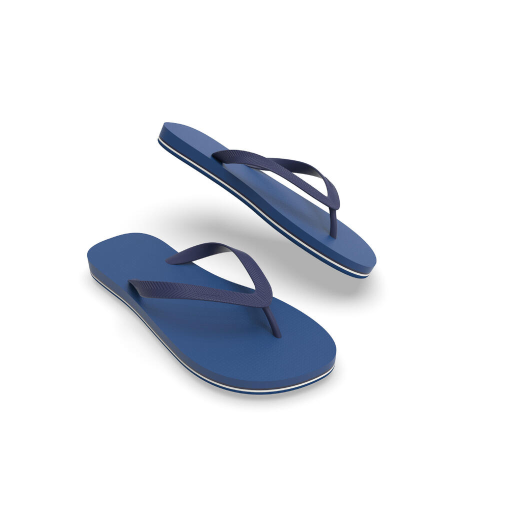 Tongs Homme - 500 bleu racing