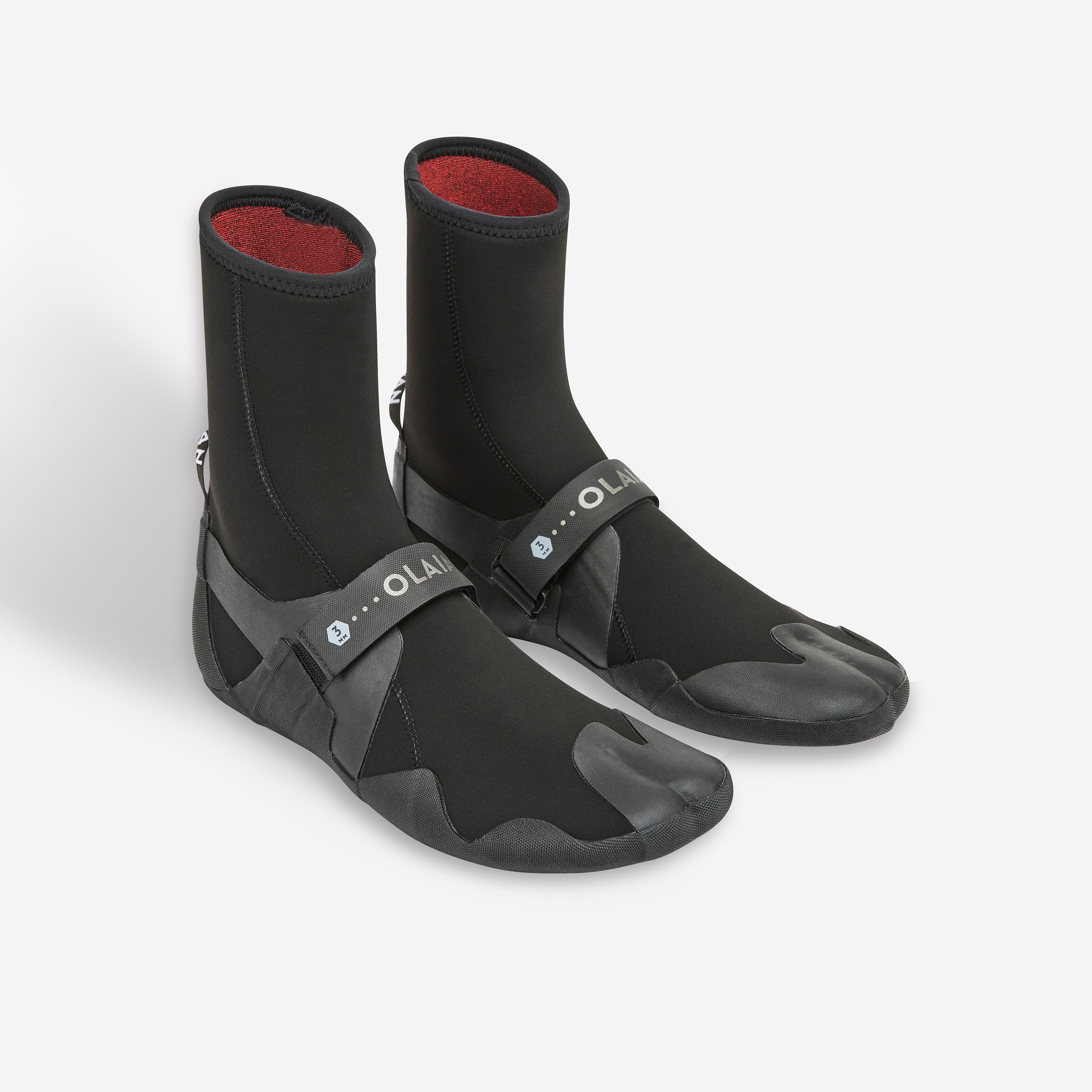 Botins de surf yulex 3mm, 900 preto