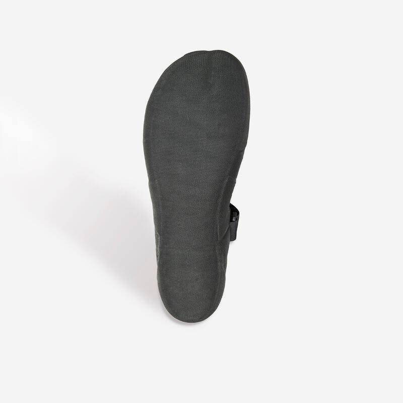 Chaussons de surf YULEX 3mm, 900 noir