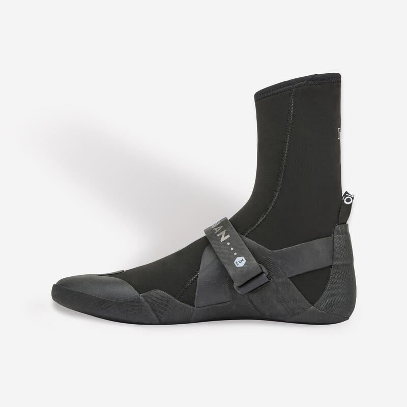 Botoși surf cauciuc natural YULEX 3mm 900 Negru