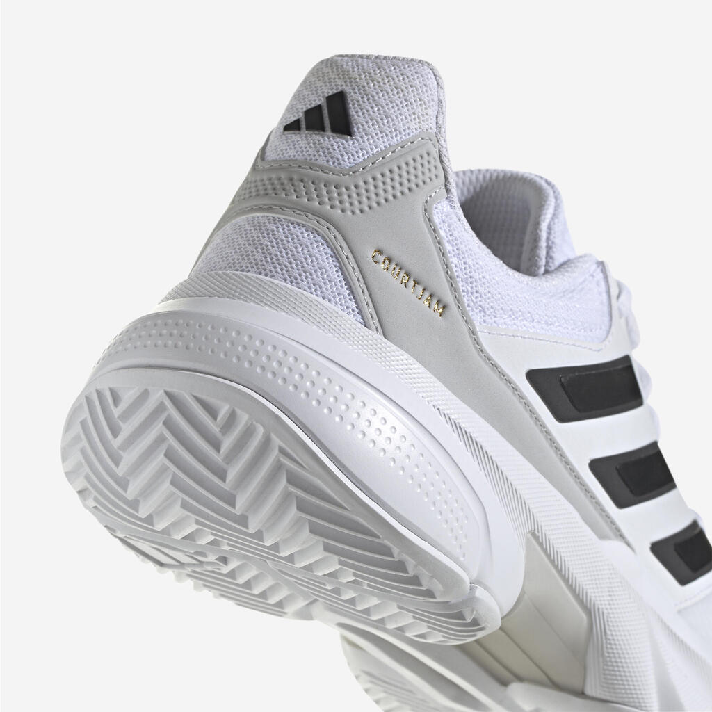 Bele muške patike za tenis za sve terene COURTJAM