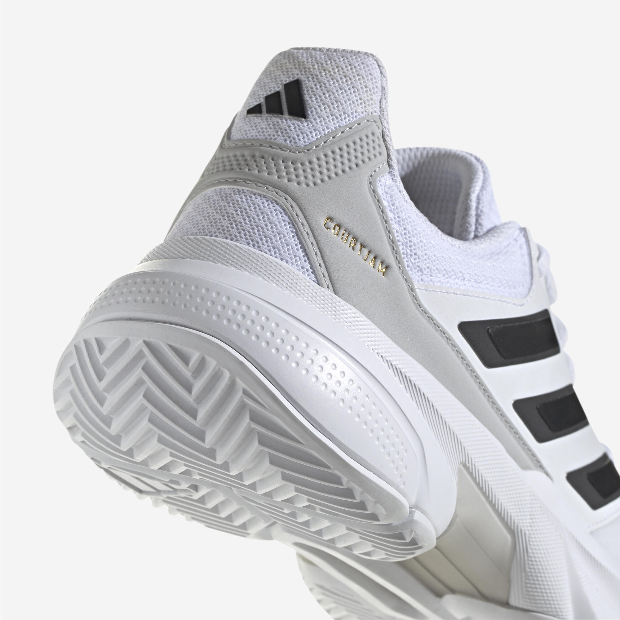 ADIDAS Pánska tenisová obuv Courtjam na rôzne povrchy biela 43 1/3 · záber 4