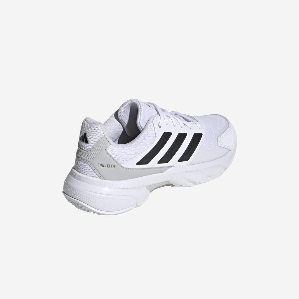 Bele muške patike za tenis za sve terene COURTJAM