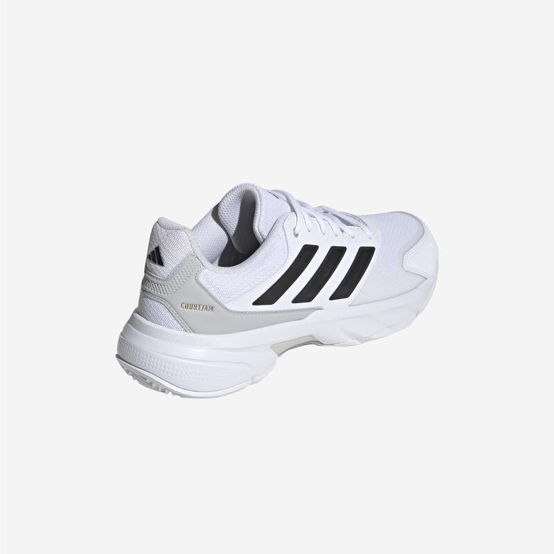 Încălţăminte Tenis pe orice tip de suprafață ADIDAS Courtjam Negru-Alb Bărbaţi 