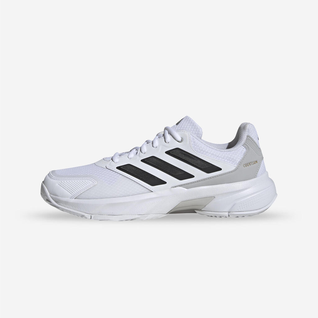 Bele muške patike za tenis za sve terene COURTJAM