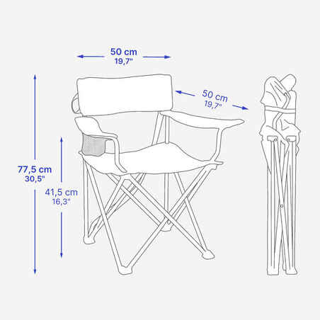 FOLDING CAMPING CHAIR