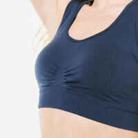 Dynamic Yoga Sports Bra - Dark Blue