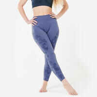 Women's 7/8 Seamless Yoga Leggings - Blue