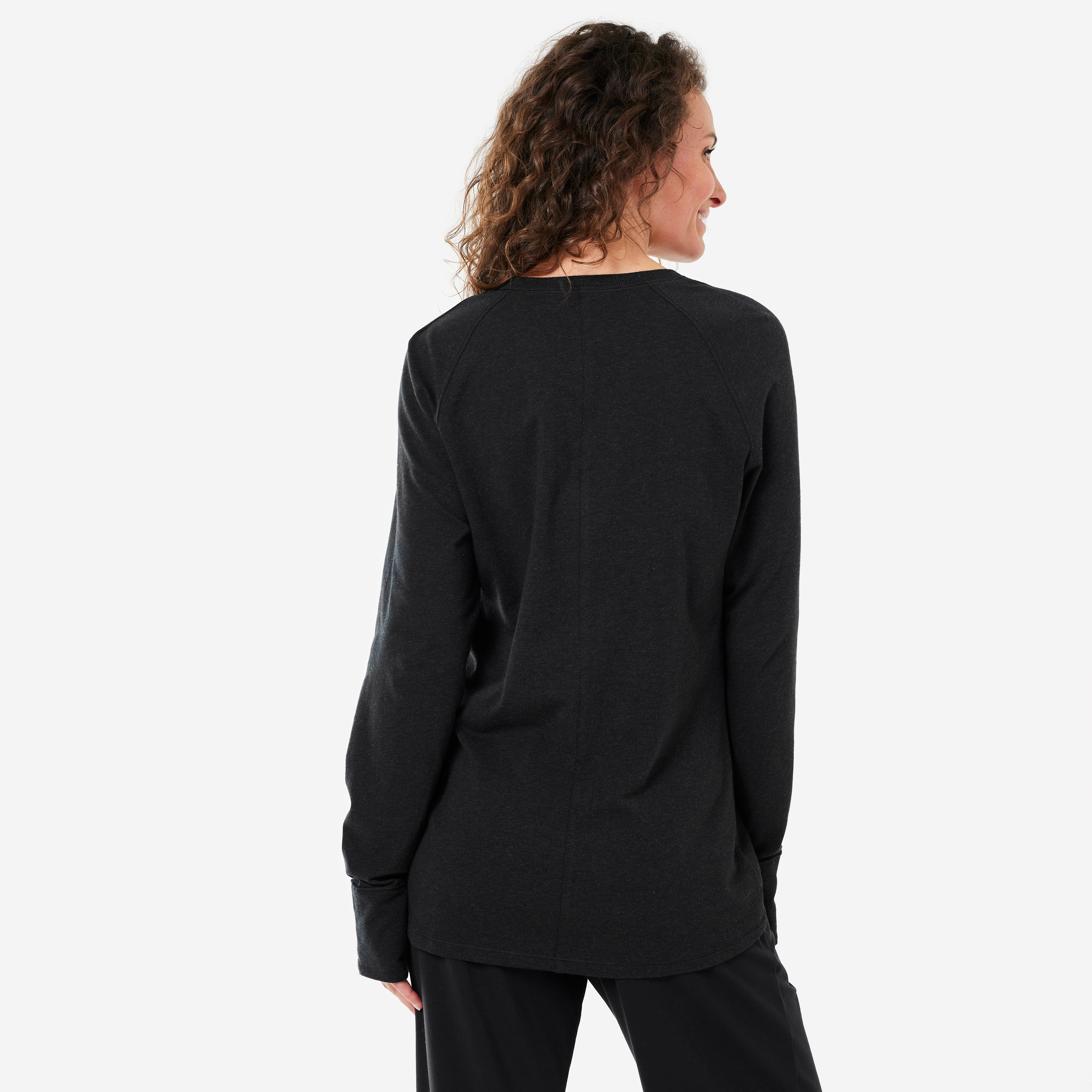 Women's Long-sleeved yoga shirt - KIMJALY