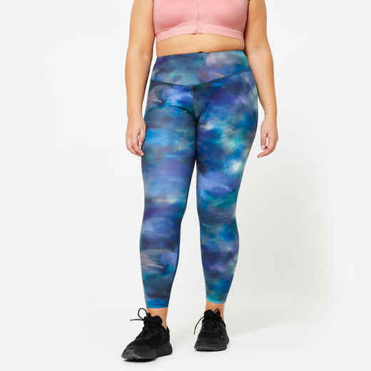 
      Leggings Damen hoher Bund grosse Grössen - mehrfarbig
  