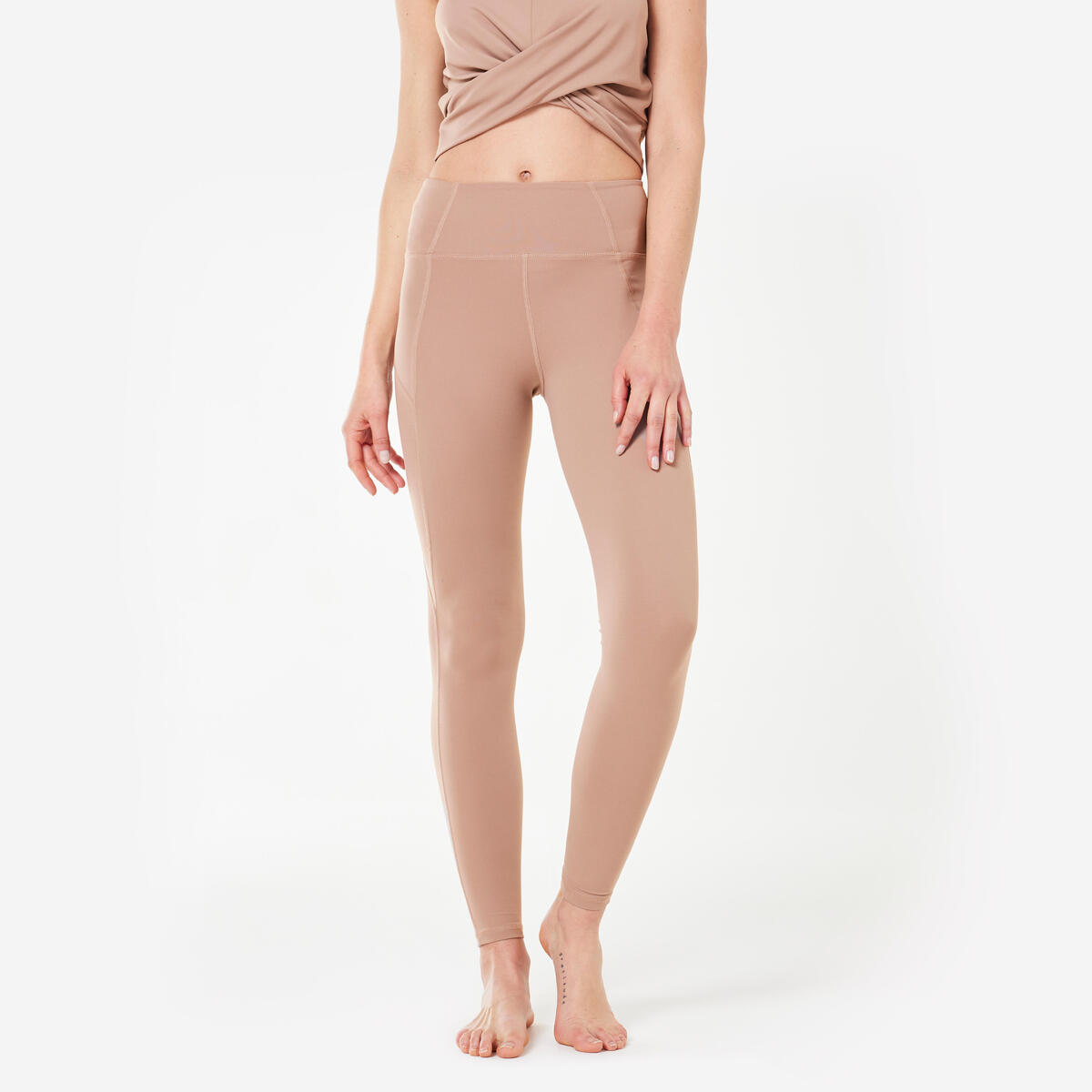 Legging de Yoga Premium pour Femme - Marron