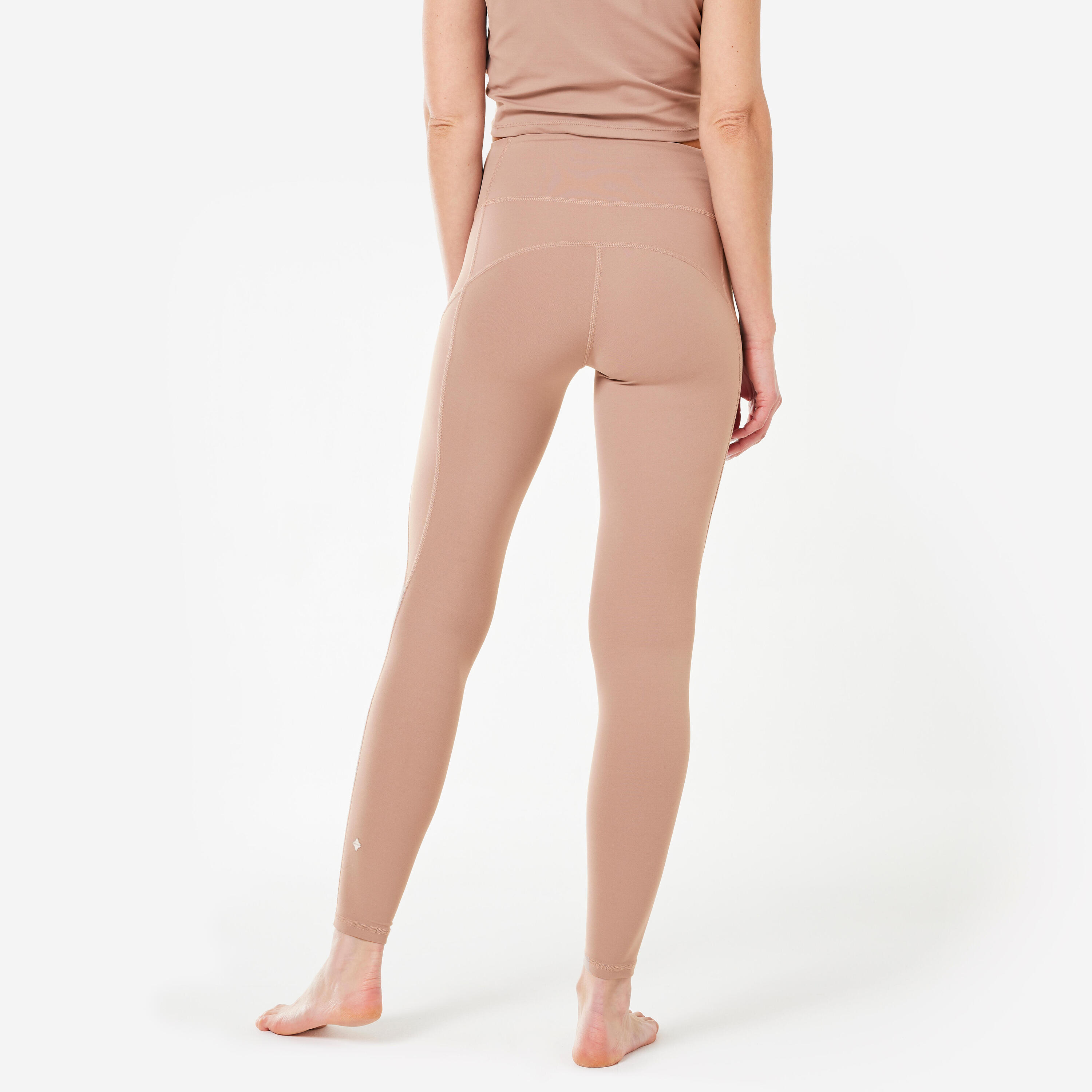 Leggings Yoga Damen - Premium braun 4/4