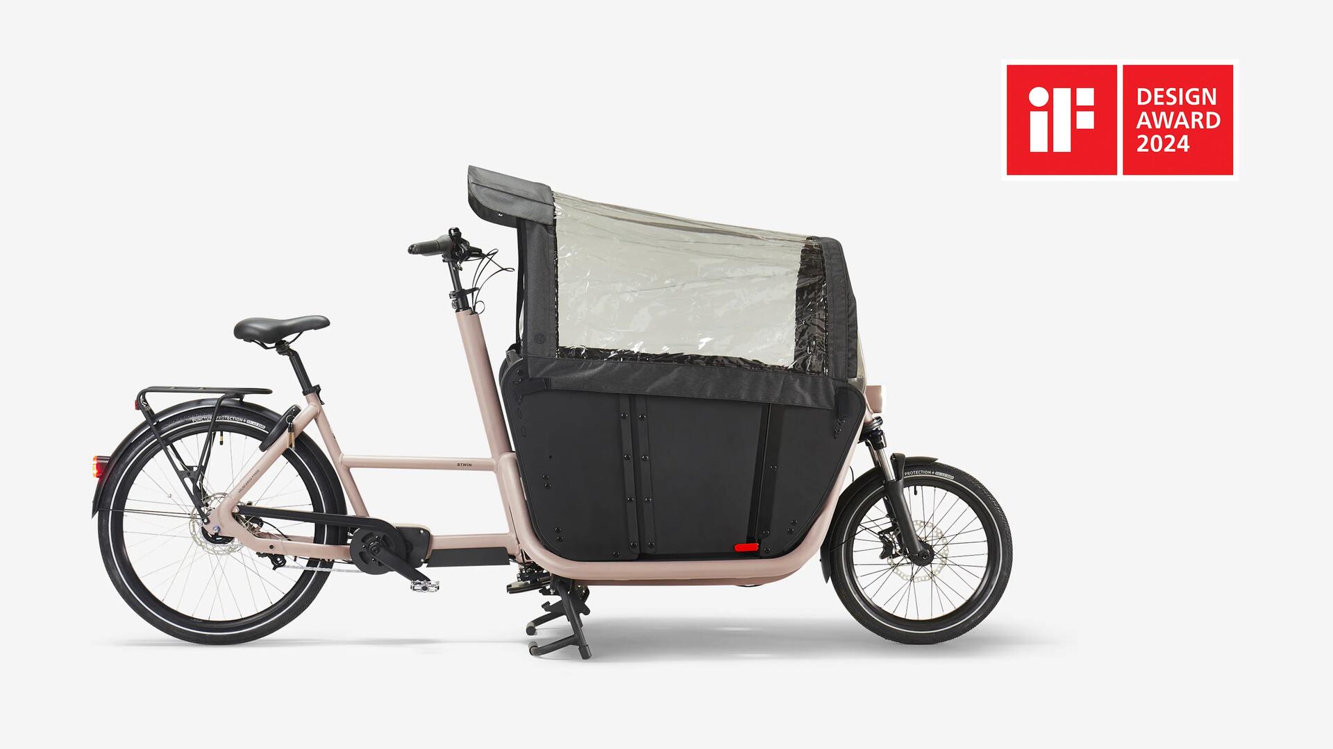 Velo cargo electrique decathlon hotsell