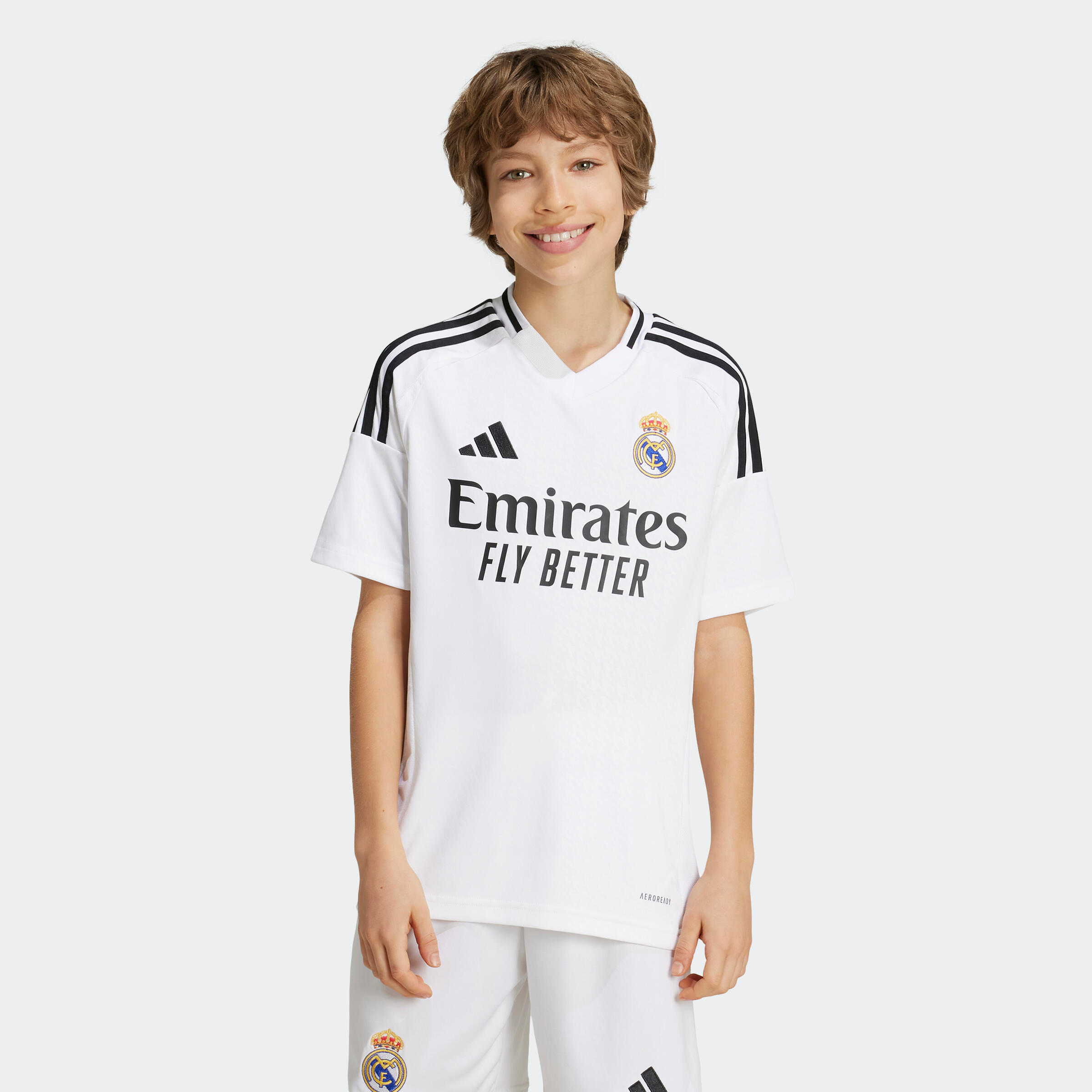 Koszulka piłkarska dla dzieci ADIDAS Real Madryt domowa sezon 24/25 3/11