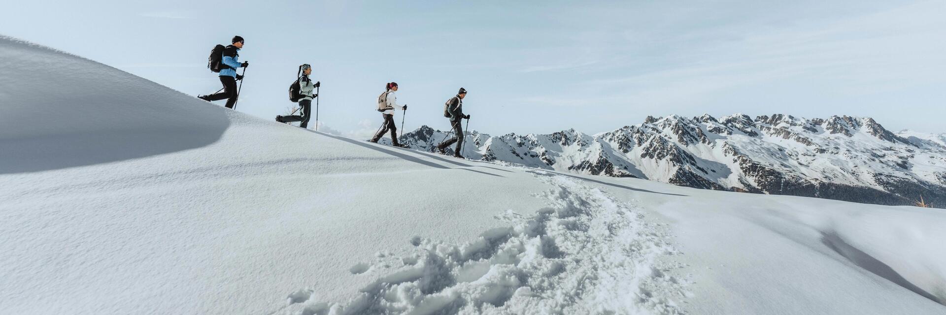 Comment choisir des raquettes à neige ?les conseils quechua randonnée neige