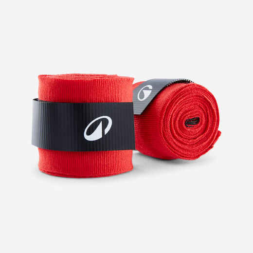 
      Bandes de boxe 2,5m rouges
  