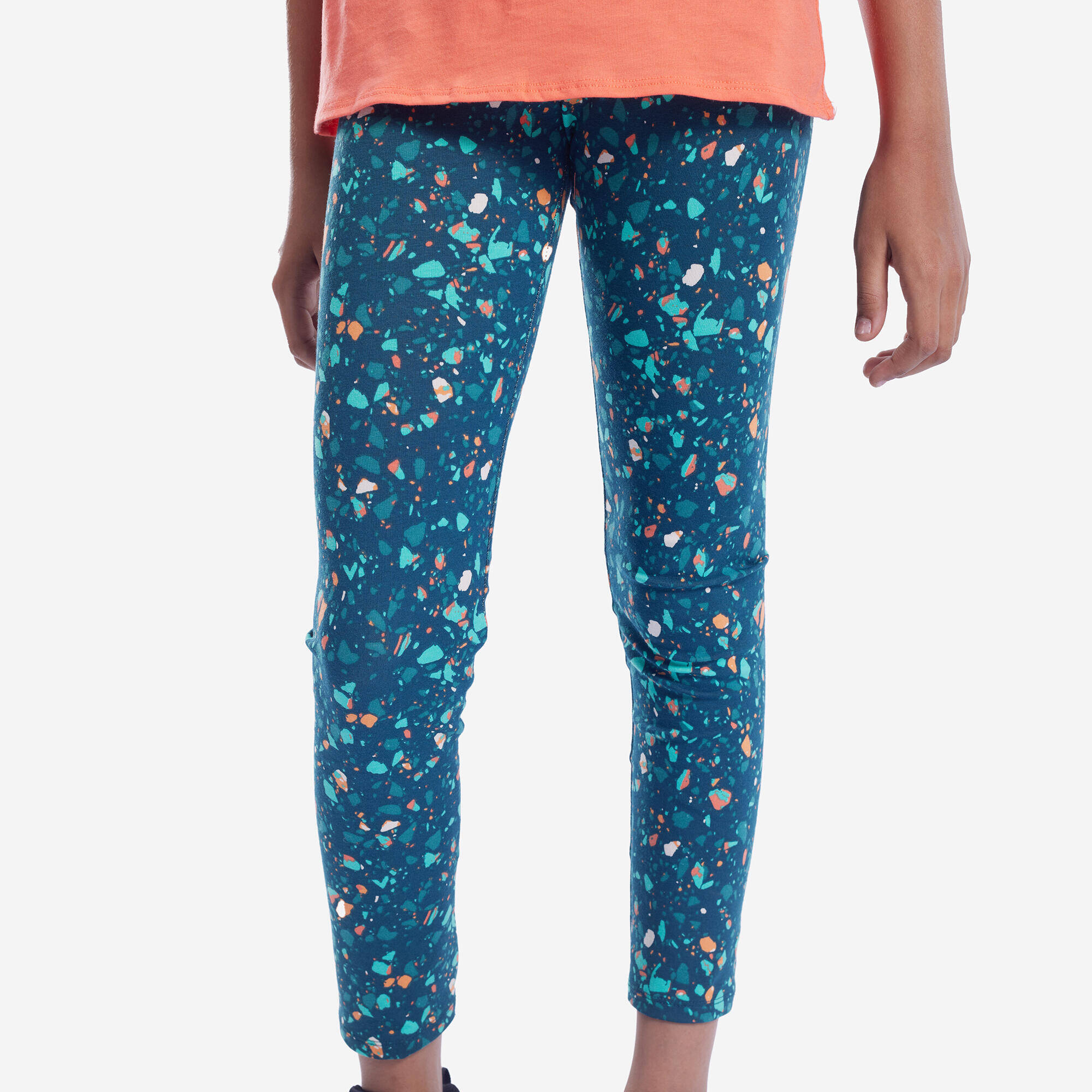 Girls' Cotton Leggings - Print