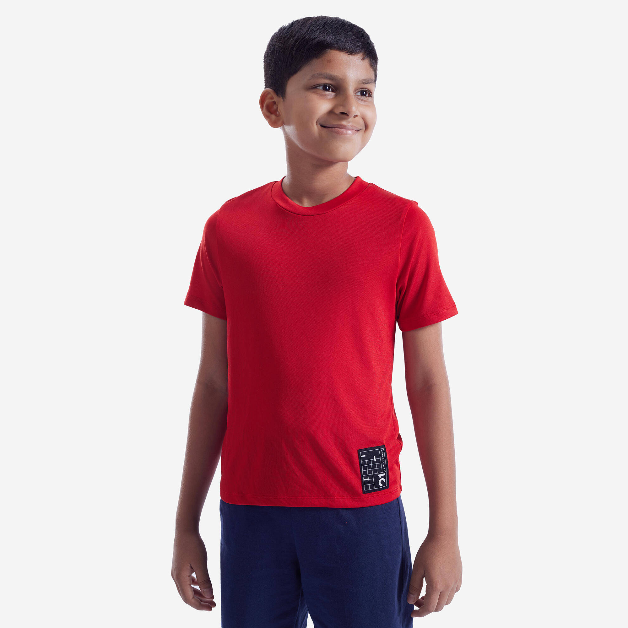 Kids' Technical T-Shirt - Cherry Red -  3