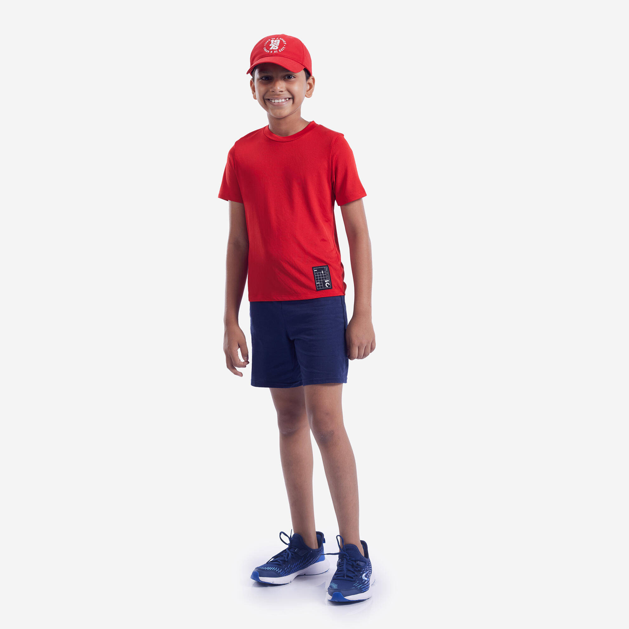 Kids' Technical T-Shirt - Cherry Red -  2