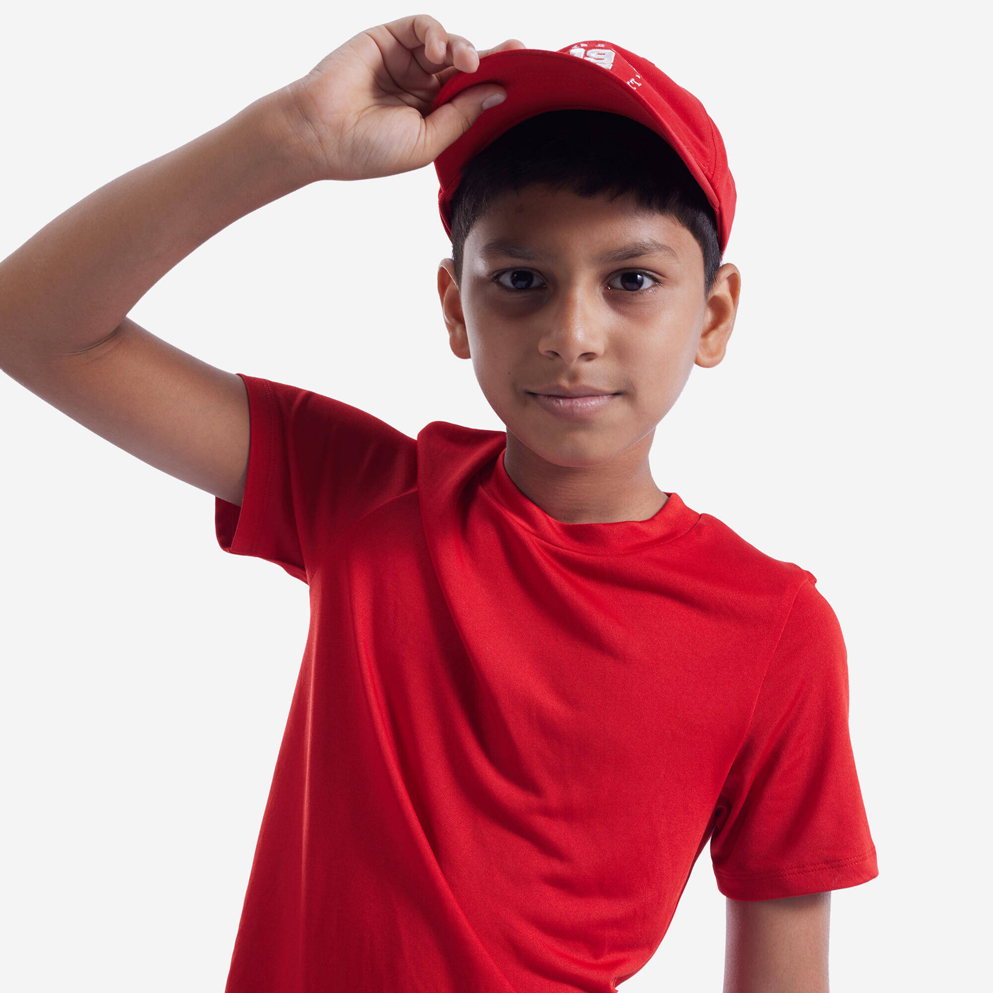 Kids' Technical T-Shirt - Cherry Red -  5