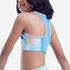 Girls' Breathable Sports Bra - Multicoloured and Blue