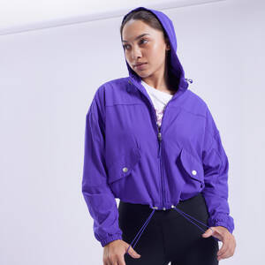 Loose Hooded Fitness Jacket