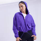 Loose Hooded Fitness Jacket