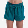 Girls' Multisport Breathable Shorts - Pine Green
