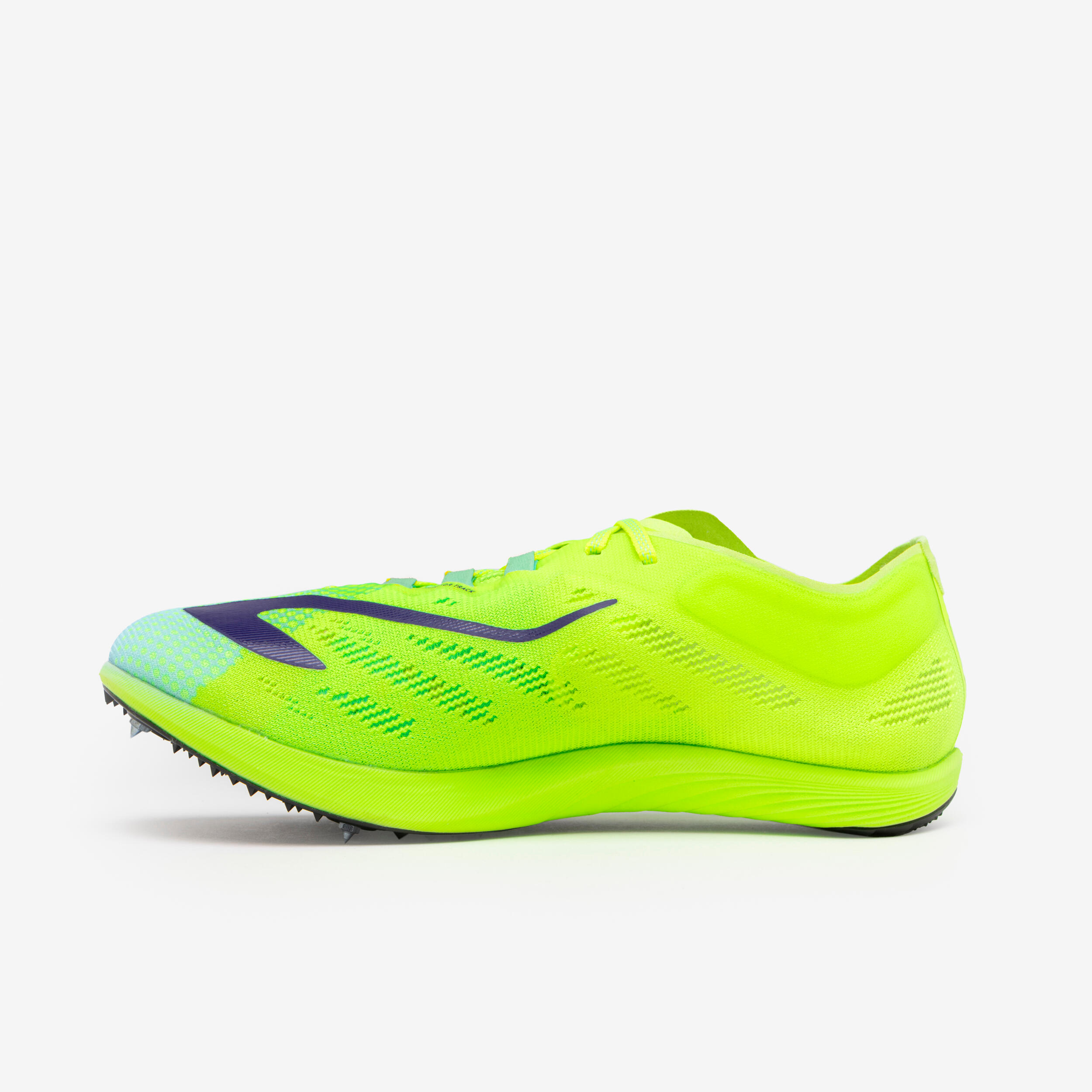 Laufschuhe Leichtathletik Spikes Langdistanz - AT Long grün/gelb  6/8