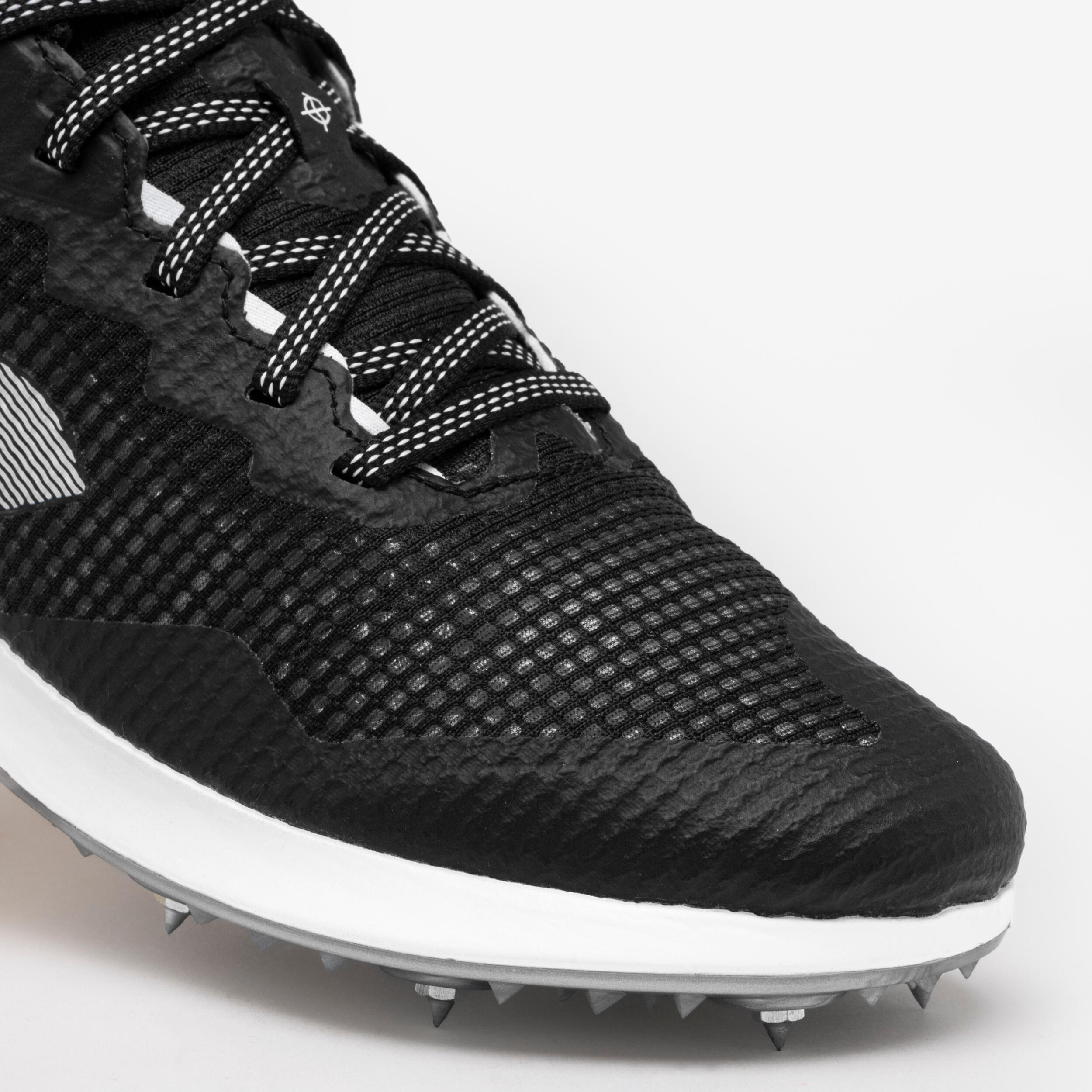 Laufschuhe Spikes Leichtathletik Herren/Damen/Kinder - AT Start V3 schwarz  5/8