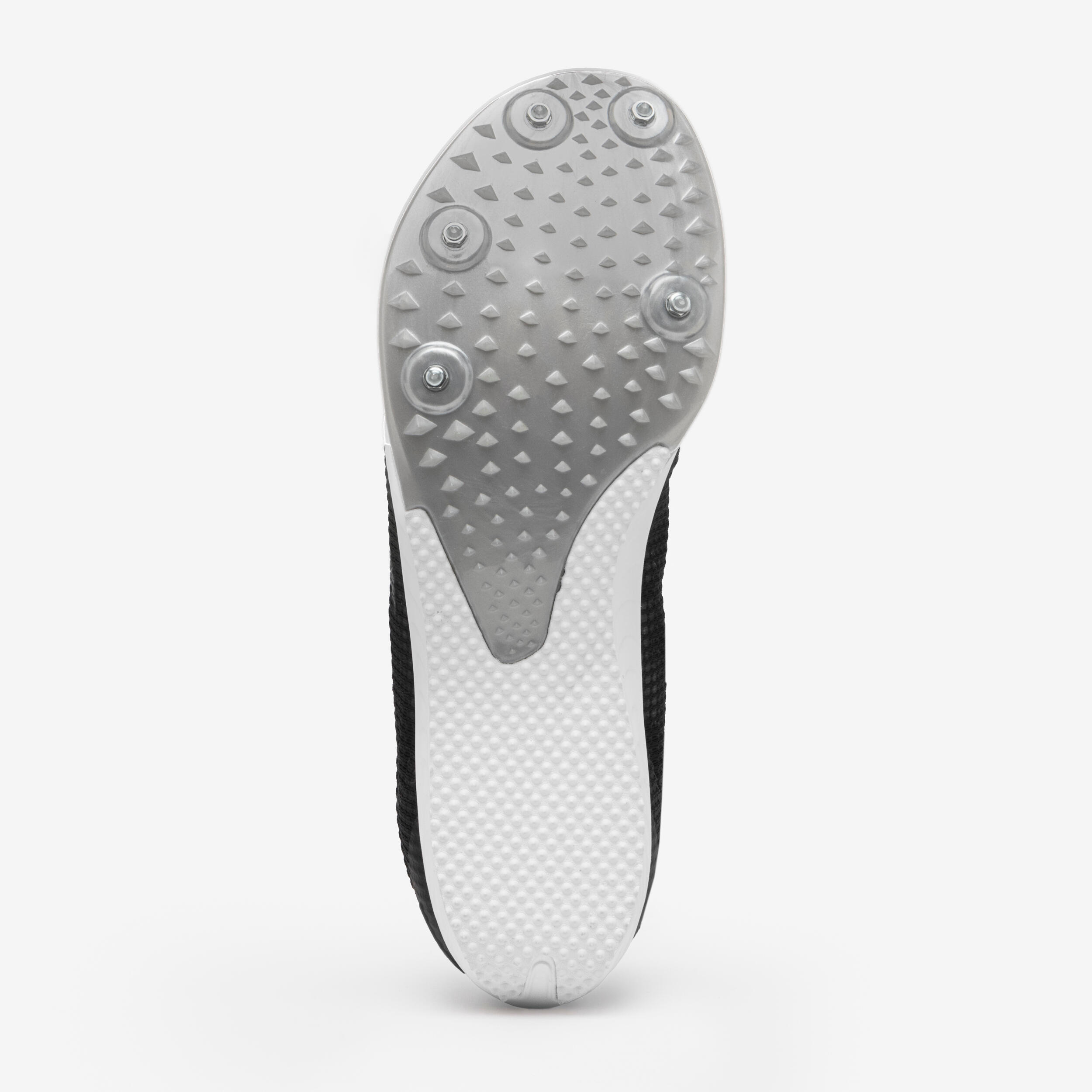 Laufschuhe Spikes Leichtathletik Herren/Damen/Kinder - AT Start V3 schwarz  6/8