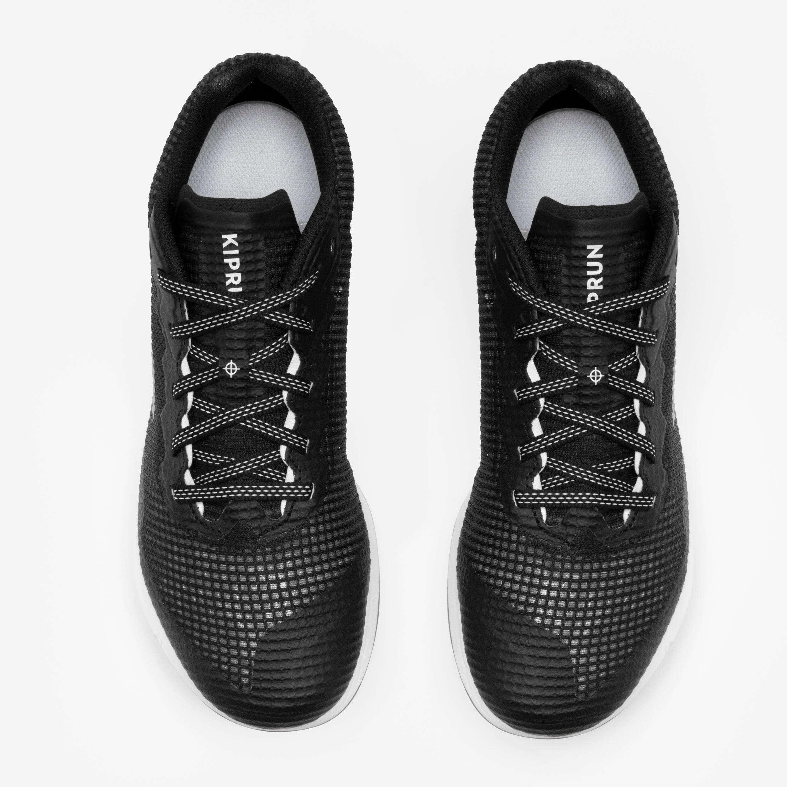 Laufschuhe Spikes Leichtathletik Herren/Damen/Kinder - AT Start V3 schwarz  7/8