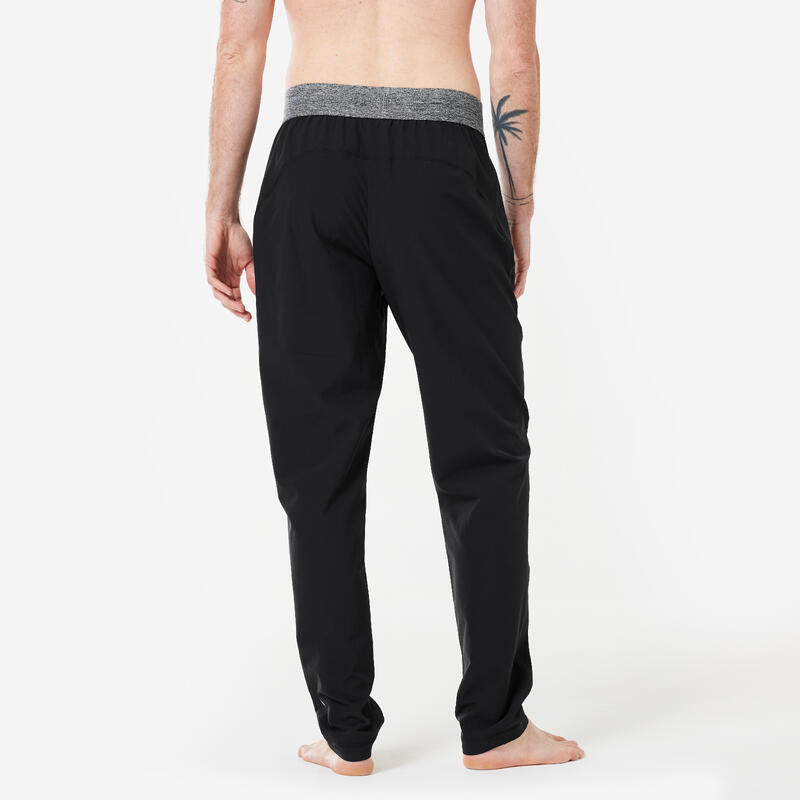 Pantalon Yoga dinamică Negru Bărbaţi 