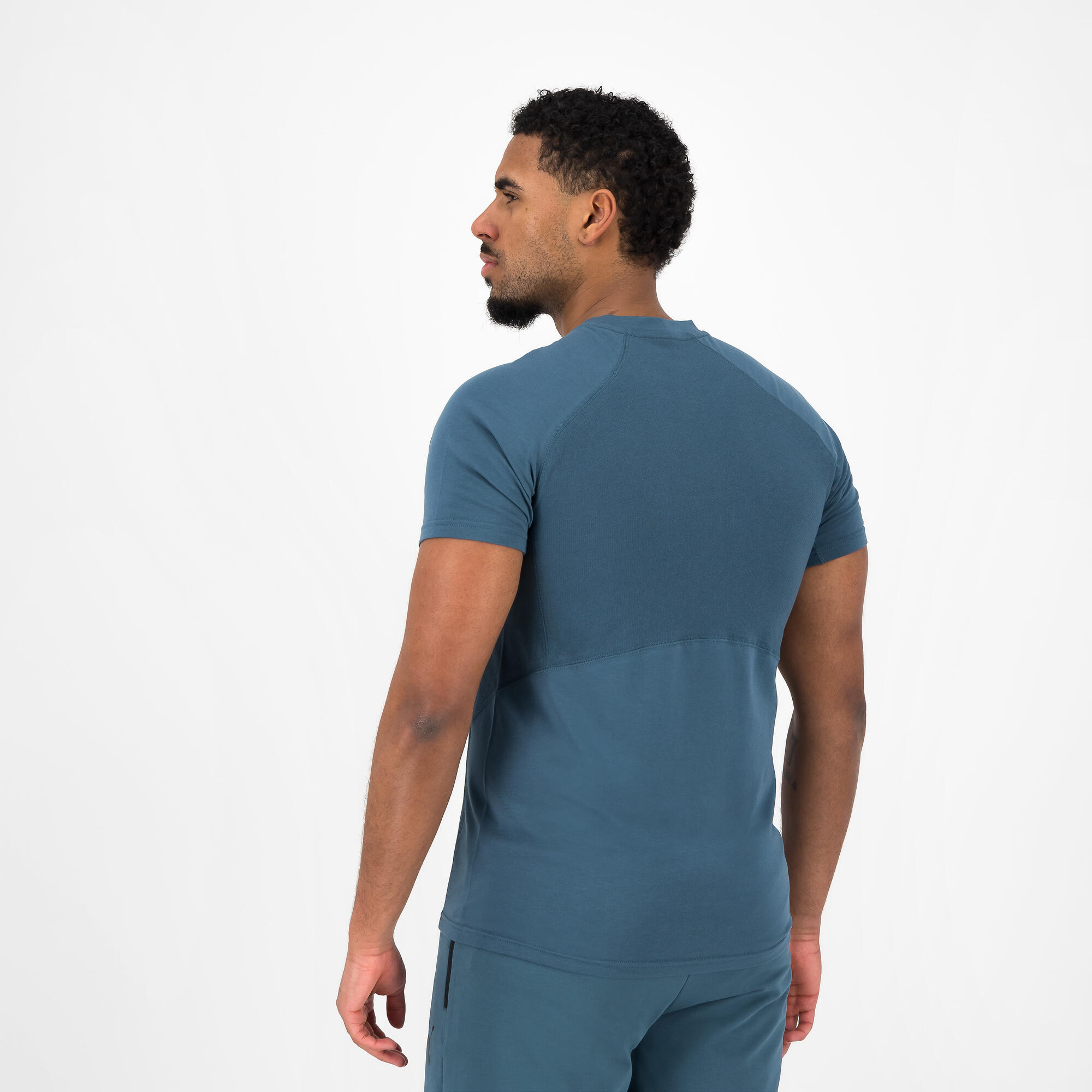 Camiseta Puma Hombre Azul Estampado Decathlon