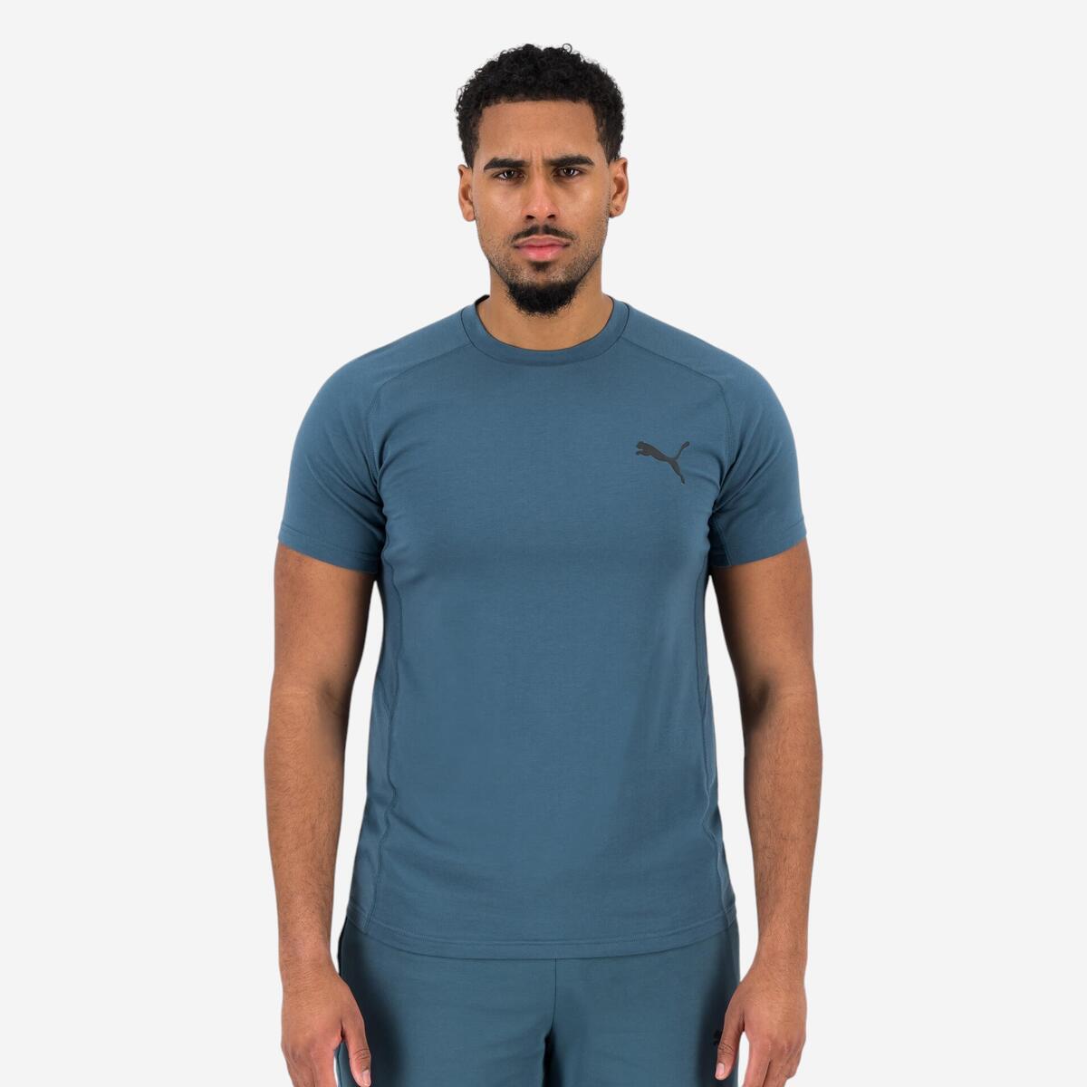 T-shirt imprimé Puma homme - bleu