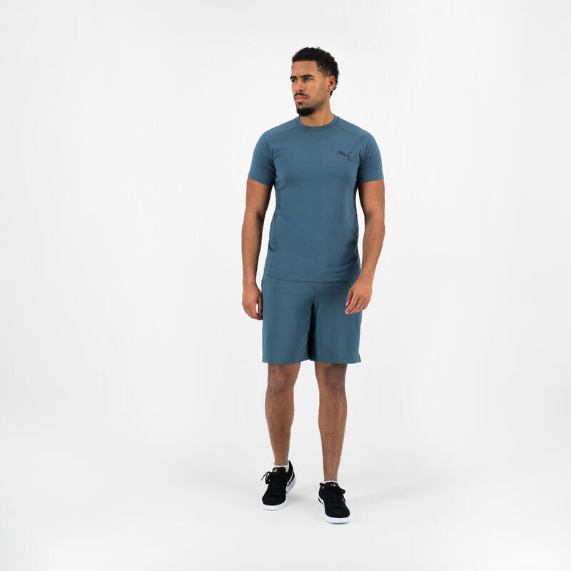 T-shirt imprimé Puma homme - bleu