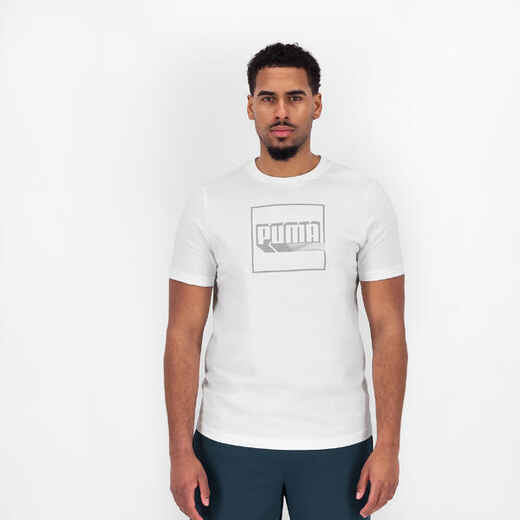 
      Men's Printed T-Shirt - White
  