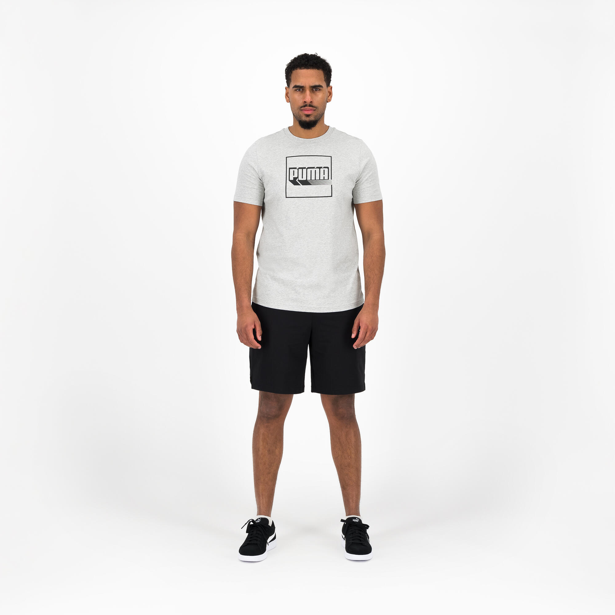 Men's Printed T-Shirt - Grey 6/7