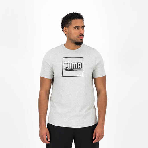 
      Puma T-Shirt Herren Print - grau 
  