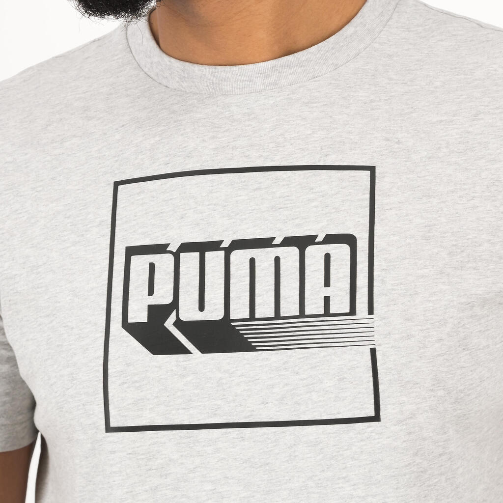 Puma T-Shirt Herren Print - beige 