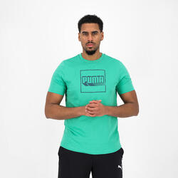 Heren T-shirt lichtgroen