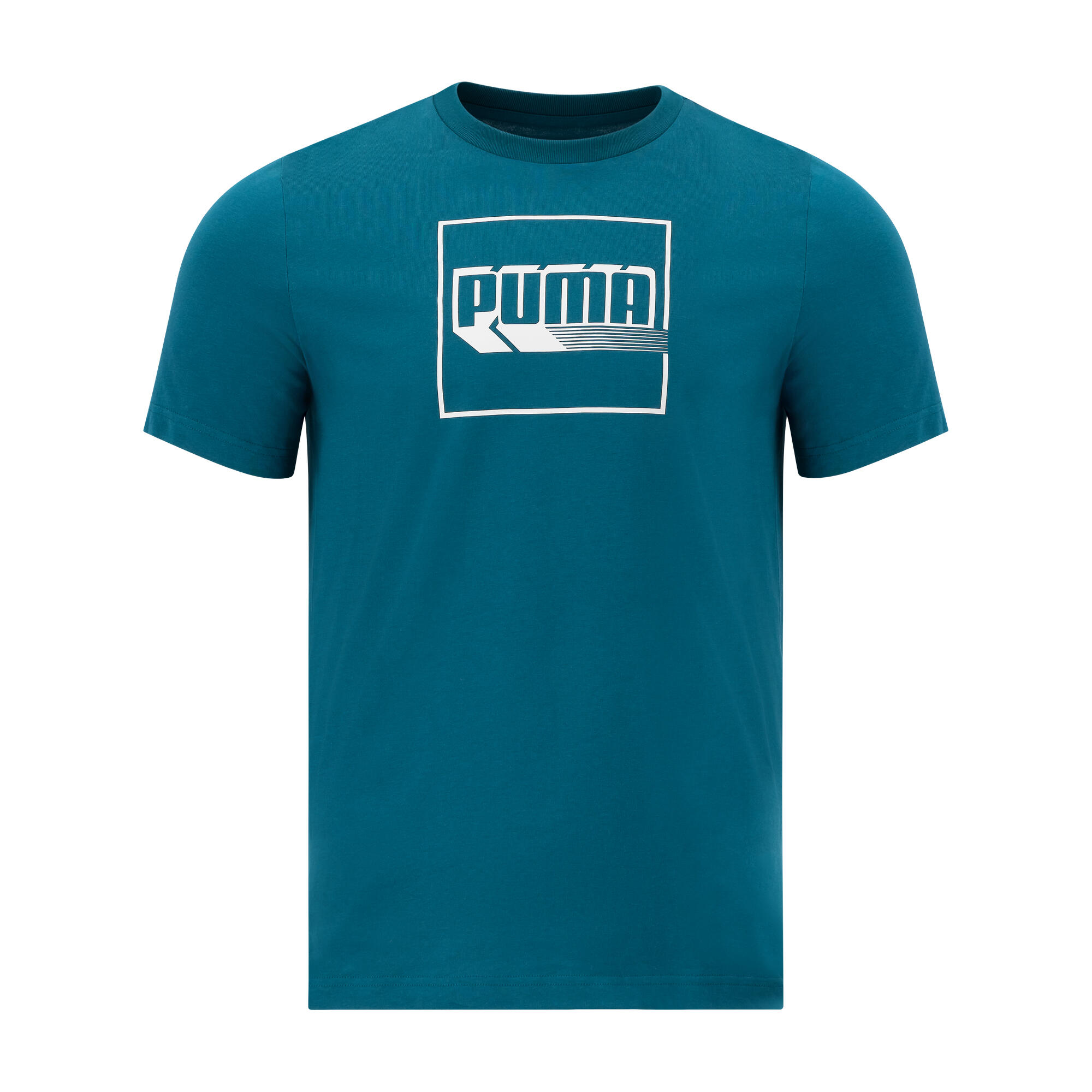 Men's Printed T-Shirt - Blue/Green 3/7