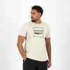 Men's Printed T-Shirt - Beige