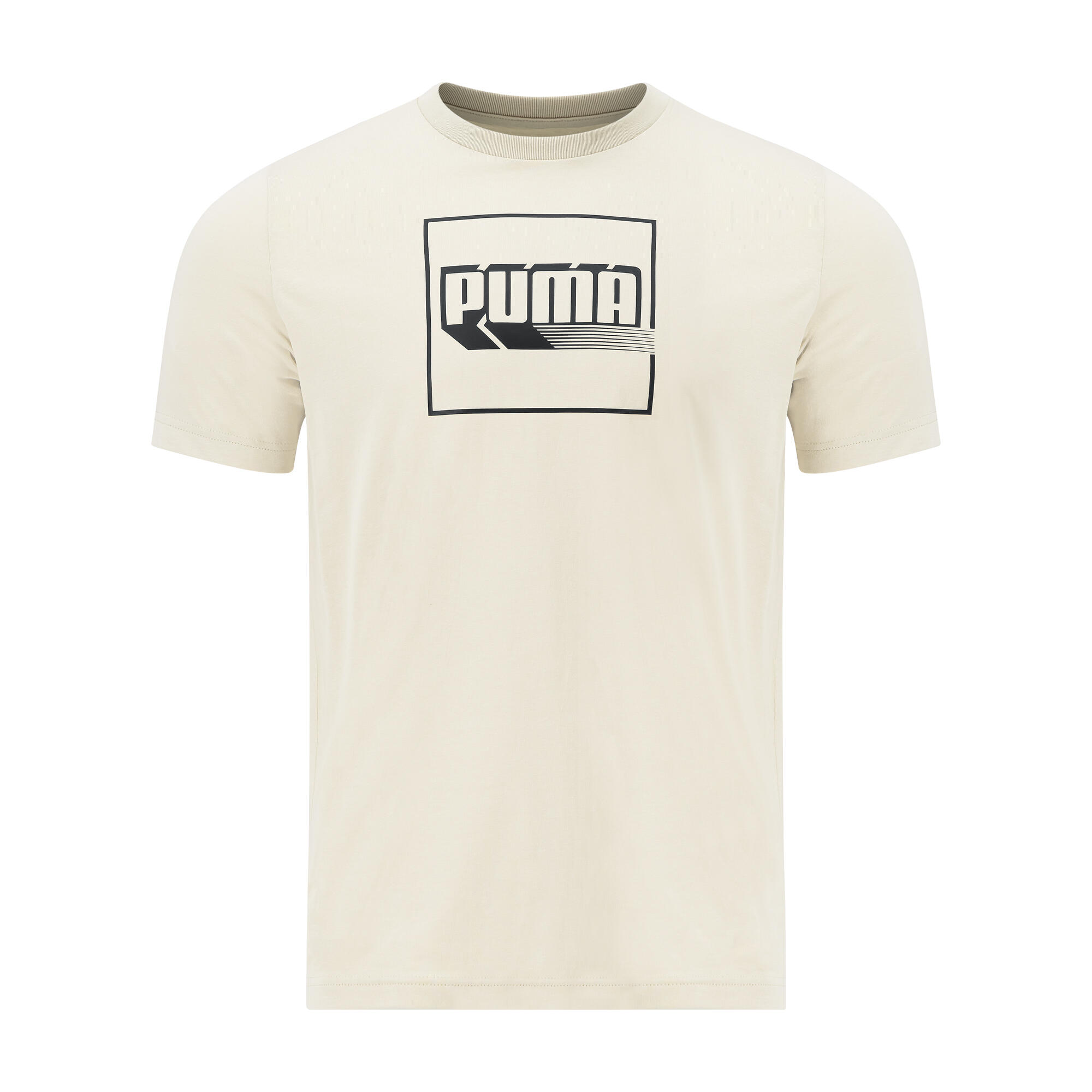 Puma T-shirt stampata da uomo - beige