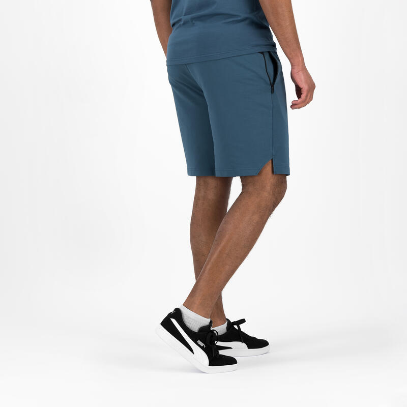 Herenshort blauw