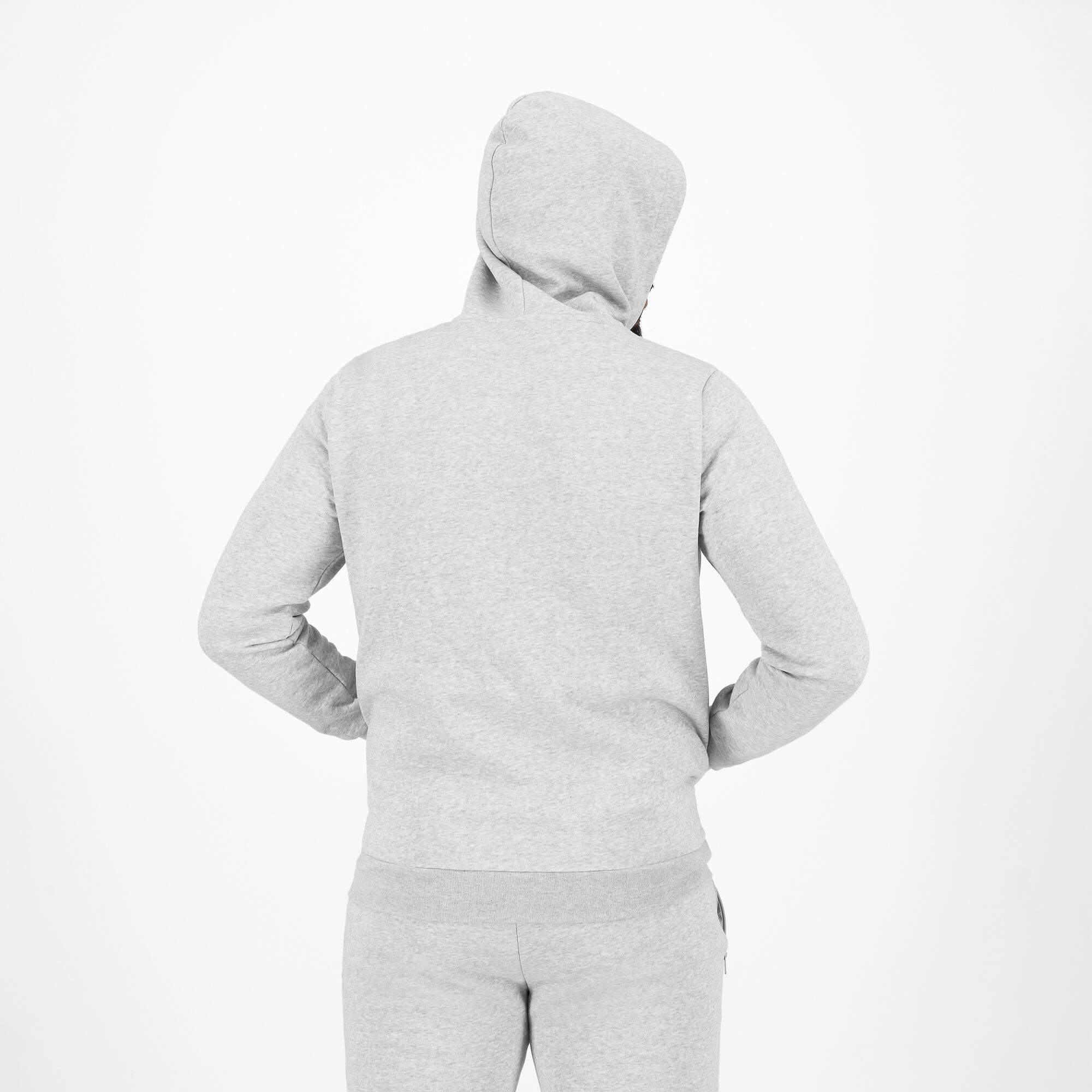 Puma Kapuzenjacke Herren - bedruckt grau  7/7