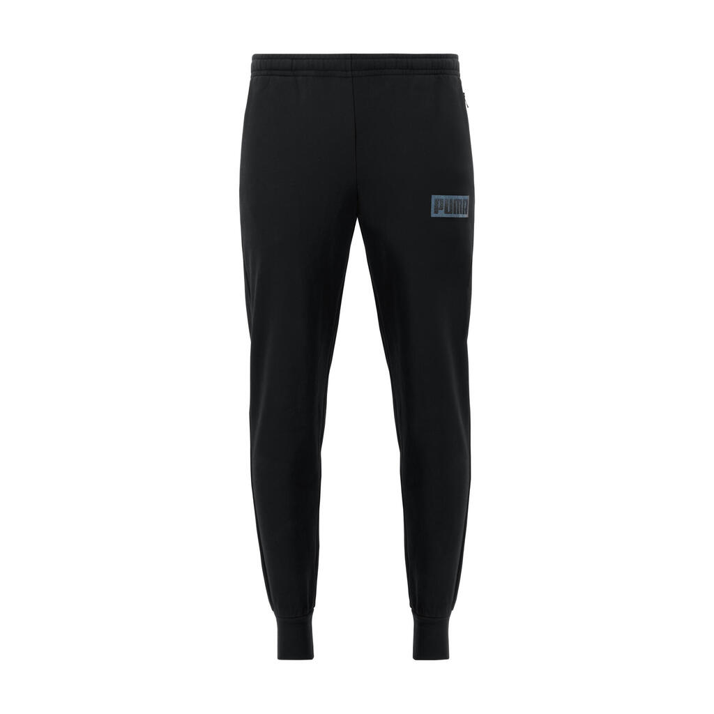 Puma Jogginghose Herren - grau mit Print 
