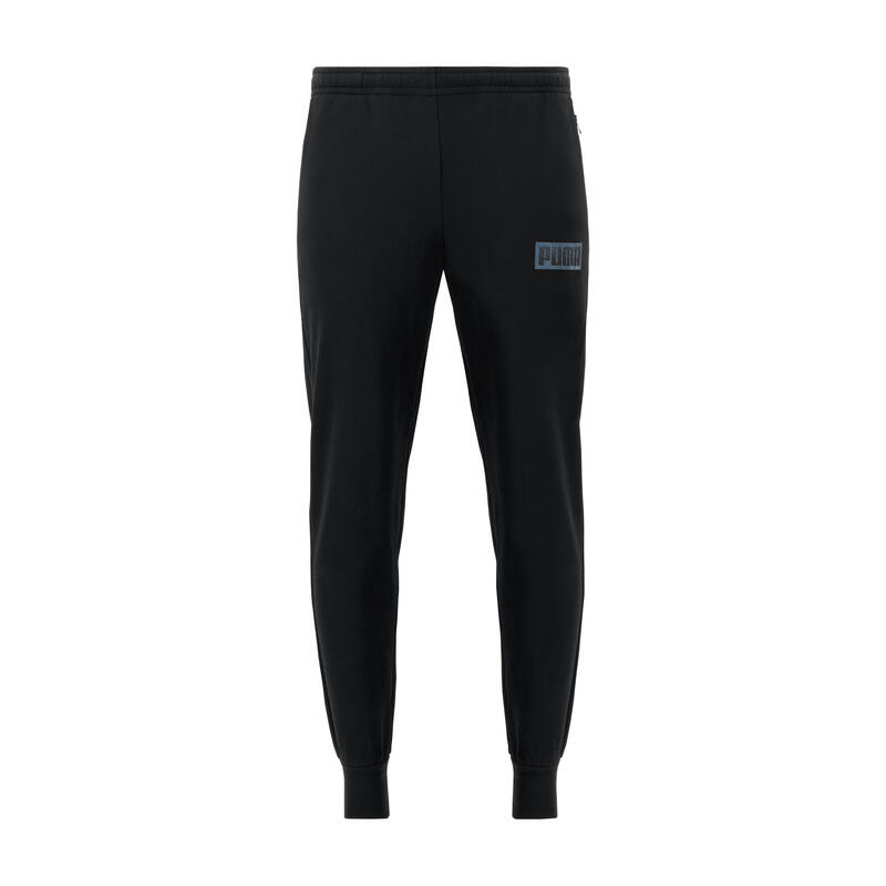 Joggingbroek voor heren zwart met print