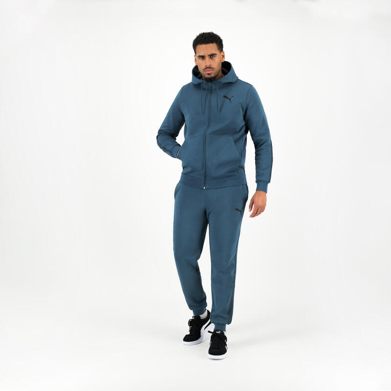 Pantalón Jogger Training Puma Hombre Azul Gris