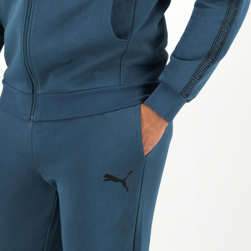 Pantalón Jogger Training Puma Hombre Azul Gris